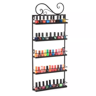 Wall Mounted Nail Polish Shelf Stand Display Rack Holder Varnish Retal Shop • $21.99