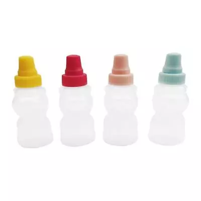 4Pcs Empty Salad Dressing Container 23ml For Condiments Maple Syrup Syrup • £5.21