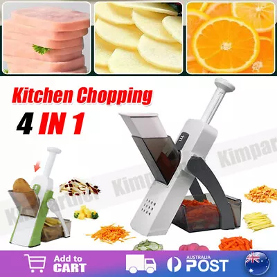 4 In 1 Multifunctional Kitchen Chopping Artifact Vegetable Slicer Food Chopper • $11.79