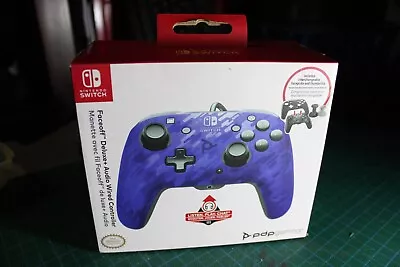 PDP Face Off Deluxe + Audio Nintendo Switch Pro Wired Controller EXTRA JOYSTICKS • $49