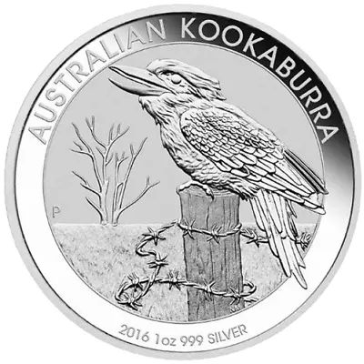 2016 1oz Kookaburra Silver Coin Kookaburra Silver Bullion Coin 2016 Release • $55