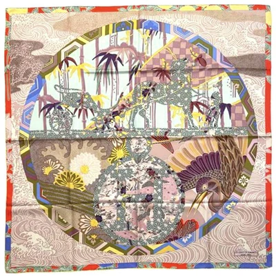 $779 • Buy Hermes Scarf Carre 90 EX LiBRiS EN KiMONOS 90cm(35.4in)×90cm Without BOX Used