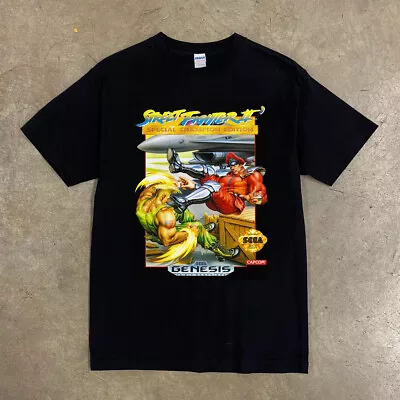 Street Fighter II Sega Video Game Anime Manga T Shirt • $10.99