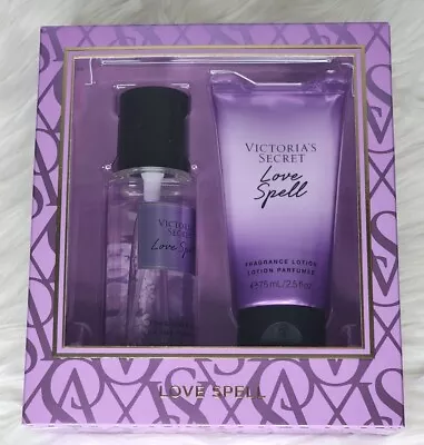 Victoria's Secret Love Spell Body Mist Lotion Mini Duo Gift Set Holiday 2023 NEW • $15