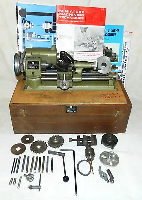 UNIMAT SL DB200 Lathe Milling Machine Drill Press Extras EUC Video L@@K Austria • $695
