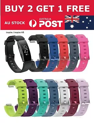 Fitbit Inspire/Inspire HR Silicone Sport Wrist Replacement Band Strap New Style • $3.99