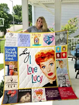 I Love Lucy Blanket I Love Lucy TV Series Fleece Blanket Ver5 • $35.95