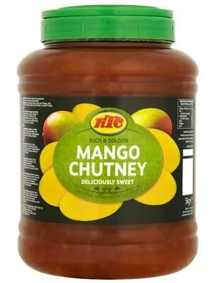 KTC Mango Chutney 1 X 5kg Jar~FREE POSTAGE • £17