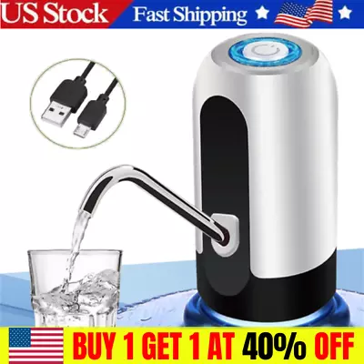 Universal Water Bottle Switch Pump Electric Automatic Dispenser 5 Gallon USB US • $9.99
