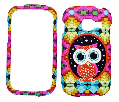 Cute Owl Design Rubberized Case For Samsung Galaxy Centura S738C S730G Discover • $6.95