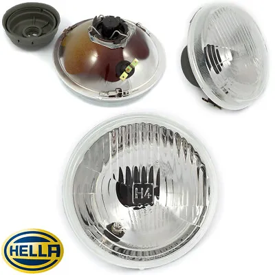 HELLA Halogen Headlight : H4 (5-3/4  / 146mm) FITS Chrysler Valiant • $107.91