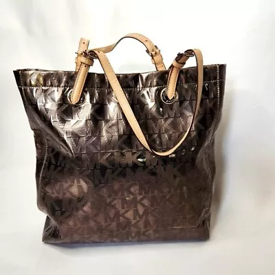 Michael Kors Logo Metallic Large Tote • $59.97