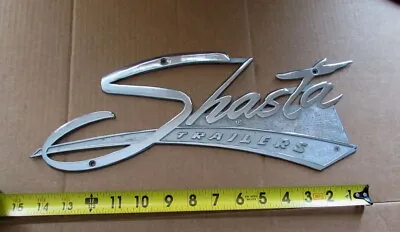 Vintage Antique Shasta Travel Trailer Camper Marquee - Sign SUPER CLEAN • $175