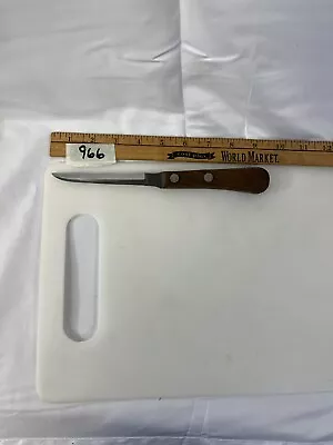 Case Xx Household Cutlery Kitchen Utility Tomato Knife Walnut Wood VINTAGE SHARP • $17