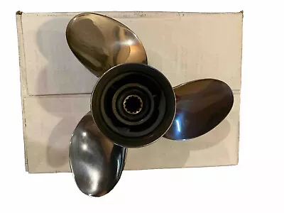 Yamaha Stainless 10.5 X 12 3 Blade Propeller For 40-60 HP. G Series • $300