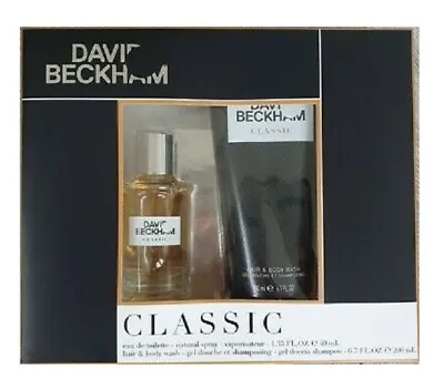 £18.99 • Buy David Beckham Classic Men Gift Set EDT 40ml + Shower Gel 200ml