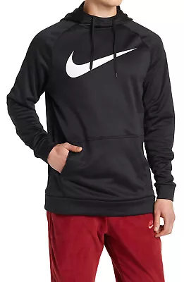 New Men’s Nike Therma-fit Pullover Hoodie Sweatshirt!!! In Black And White!!! • $54.95