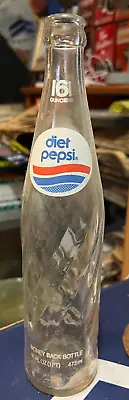 1980's VINTAGE DIET PEPSI BOTTLE------16 FL OZ------RETURN FOR DEPOSIT--EMPTY-#1 • $11.99