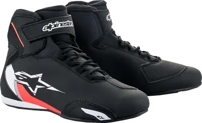 Alpinestars Sektor Shoes Black/White/Red US 10 • $159.95