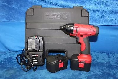 Matco Tools (MPTL1441W) 3/8  Impact Wrench With LED Light 14.4V 2400 RPM Red • $85