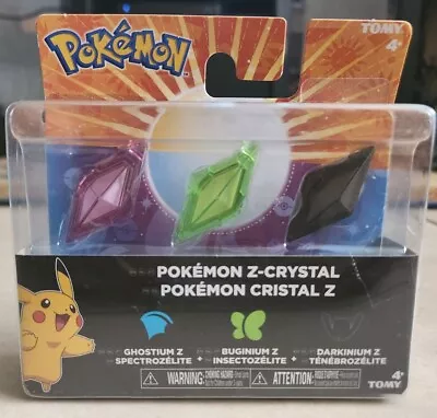 $20 • Buy Pokemon Z-Crystal Ghostium Z Buginium Z Darkinium Z New Sealed