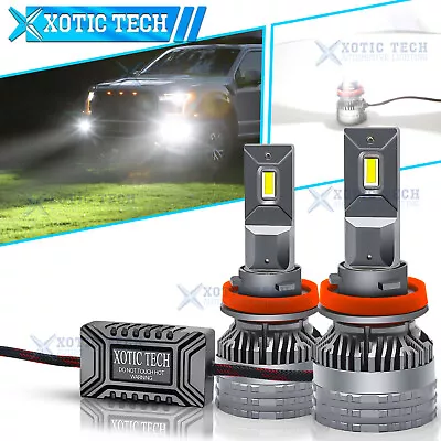 2X 130W Canbus White 9145 9140 H10 LED Fog Light Bulbs W/ Fan Lamp For Ford F150 • $69.88