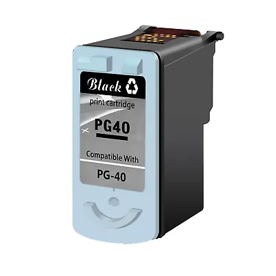 1PK PG-40 Black Ink Cartridge FOR Canon PIXMA IP1600 IP2600 MP180 MP210 MP450  • £19.18