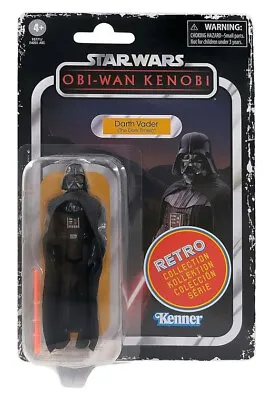 New Official Star Wars Retro Collection Darth Vader 3.75inch Scale Figure • £7.99