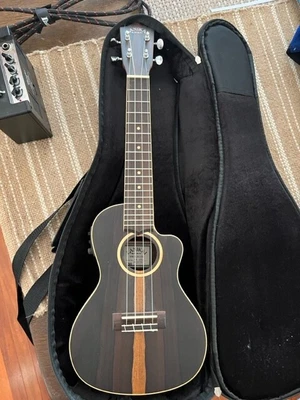$370 • Buy Lanikai Ziricote Series Concert AC/EL Ukulele In Natural Satin Finish (with Case