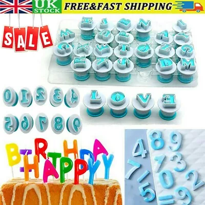 £9.77 • Buy Cake Decorating Fondant Sugarcraft Icing Plunger Cutters Tools Mold Mould DIY UK