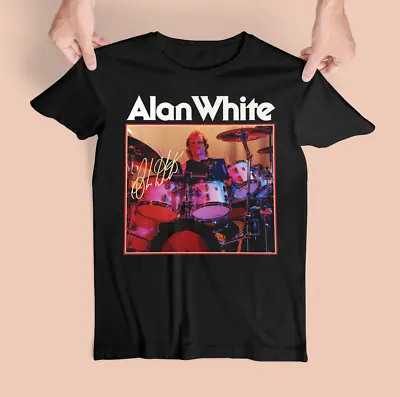 Vintage Alan White Thank You Memories Cotton Black Full Size Unisex Shirt • $16.99