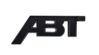 ABT Black Logo Rear Trunk Boot Badge Emblem Sticker For Audi A1 A4 A5 S4 S5 RS3  • £28.79