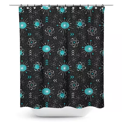 Sourpuss Atomica Shower Curtain Alternative Clothing & Accessories • $44.95