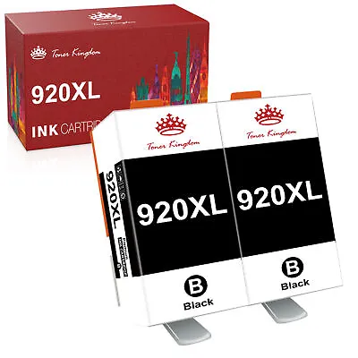 For HP 920XL CD975AN Black Ink Cartridge For OfficeJet 6000 6500 6500a Printer • $8.95