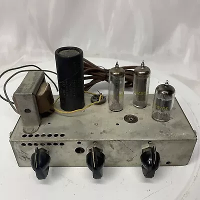 Custom Tube Amplifier Unbranded - 635386-8 / Amp 181 AA - For Parts Repair. • $101.99