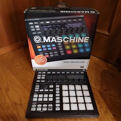 Native Instruments MASCHINE MK2 Black USB Audio MIDI Interface Drum Controller • $156.98