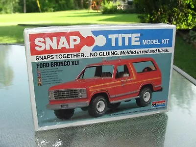 RARE NEW Sealed Monogram FORD BRONCO MODEL  SNAP-TITE 1980 • $99.99