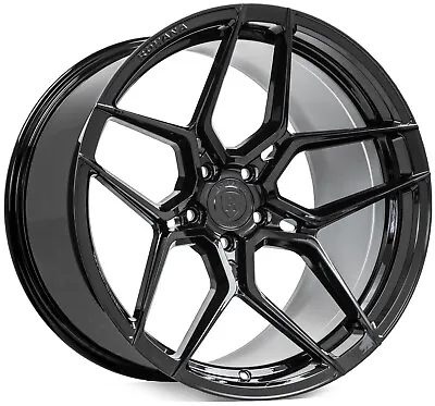 $2640 • Buy 20” Rohana Rfx11 Gloss Black Concave Wheels For Lamborghini Gallardo Huracan