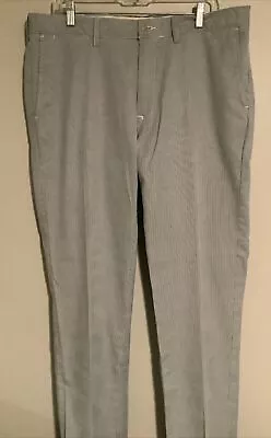 POLO RALPH LAUREN - Mens Seersucker Pants 36 X 34 - Cotton Blue White Stripes • $33.88
