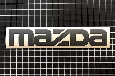 2x Mazda Vinyl Stickers - Choose Color And Size - Decal - Contingency Stickers • $26