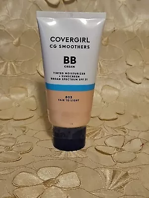 Covergirl-cg Smoothers-bb Cream-tinted Moisturizer-spf 21-805 Fair To Light • $7.98