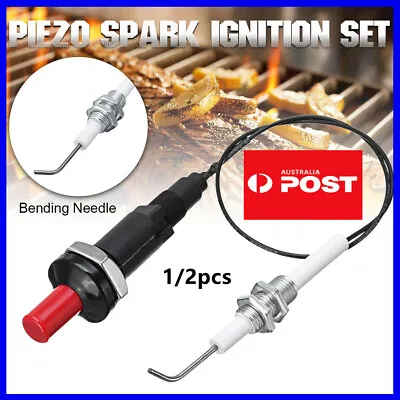 Universal Piezo Spark Ignition With Cable Push Button Igniters For Gas Grill BBQ • $15.48