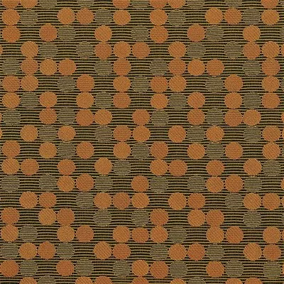 Maharam Marquee Penny Copper & Brown Modern Contemporary Upholstery Fabric • $16.95