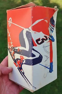 Vintage US SKI TEAM Norski GOGGLES W/ Box Unused 1970's - Skiing FRANCE • $99.50