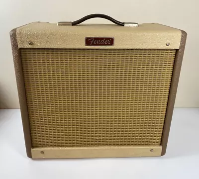 Vintage Fender Blues Junior Limited Edition Tweed Tube Guitar Amp [READ] Queen • $788.88