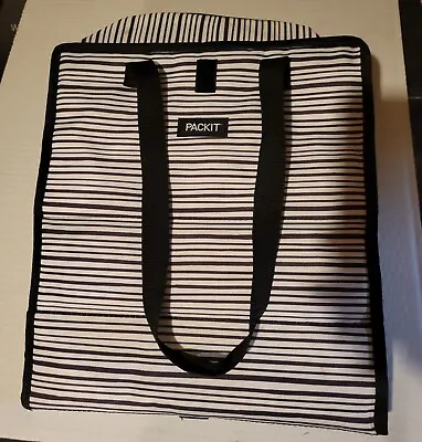 Packit Freezable Bag- Black/White  • $5