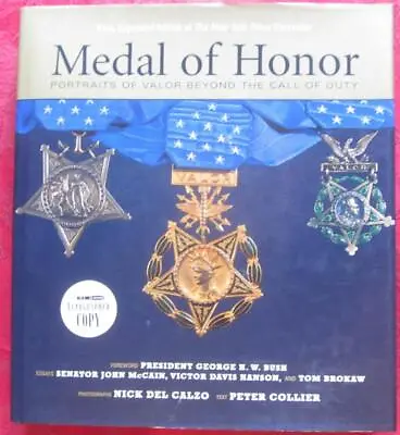 Medal Of Honor Signed Coffee Table Book By 2 Recipients Wesley Fox Brian Thacker • $69.99