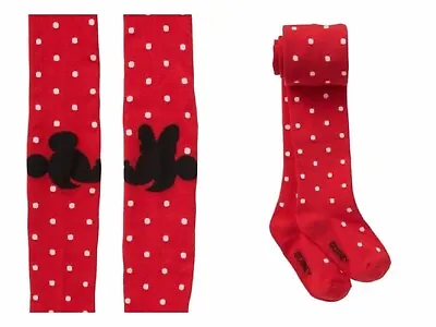 GAP Kids Girls Sweater Tights Mickey Minnie Mouse Polka Dot XL/XXL NEW • $12.99