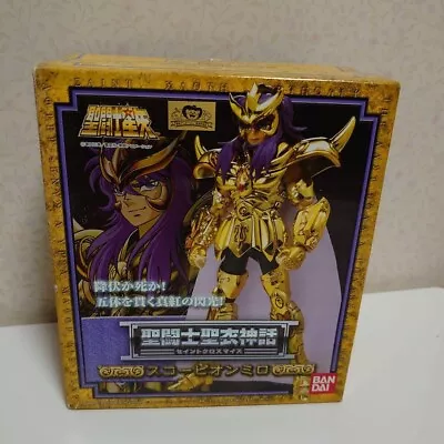 Great Toys Saint Seiya Myth Cloth Soul Of God EX Scorpio Milo Action Figure Used • $93