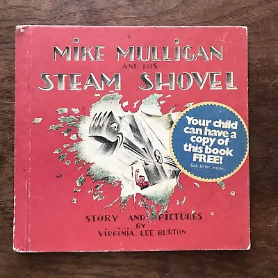 Mike Mulligan And His Steam Shovel 1939 By Virginia Lee Burton Weekly Reader • $26.45